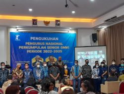 Pengurus Nasional Perkumpulan Senior GMK Resmi Dilantik